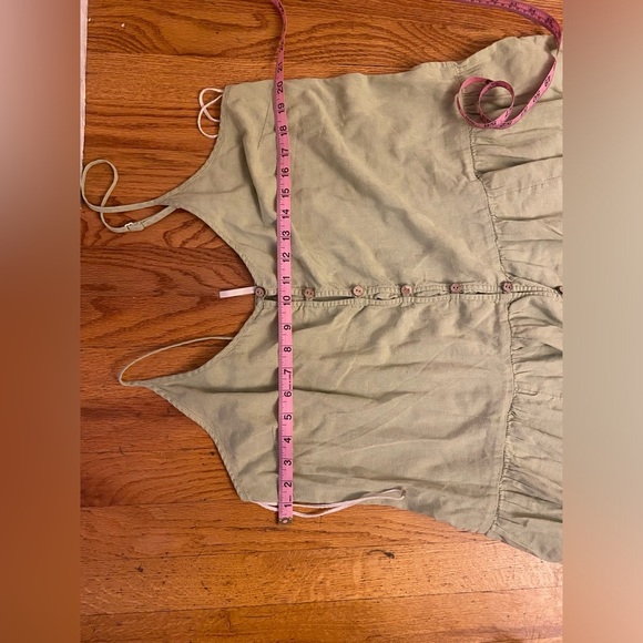 Free People Button-Front Midi Dress - Picture 9 of 11